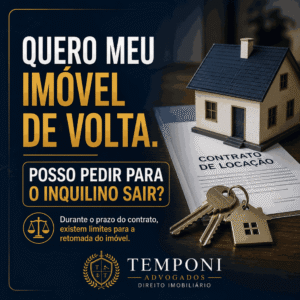 Posso Pedir para o inquilino sair do imóvel? 